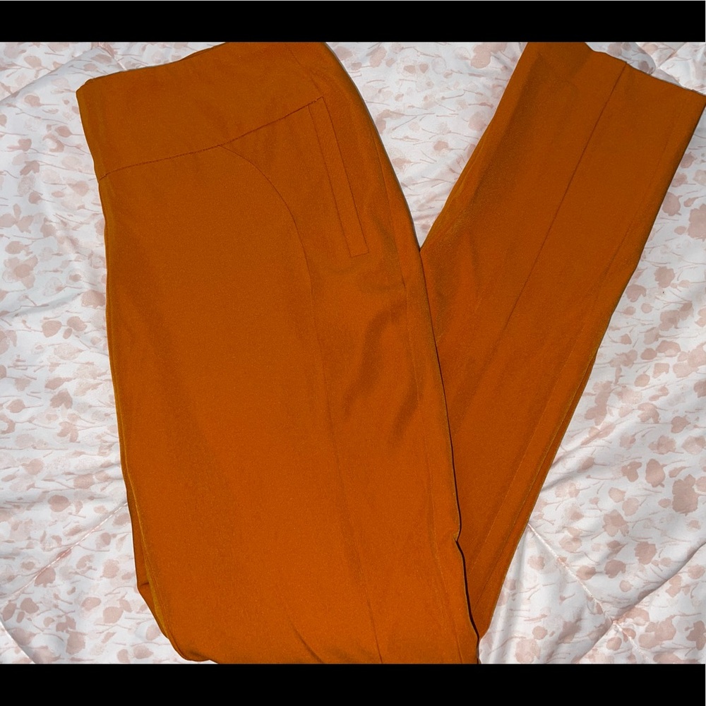 Orange Pants